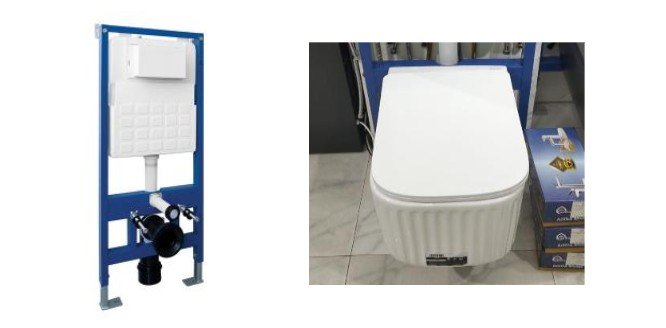 WALL HUNG COMMODE UCOMFORT 8056W